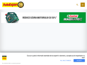 'autoexpert.ro' screenshot