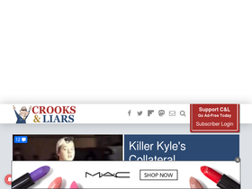 'crooksandliars.com' screenshot