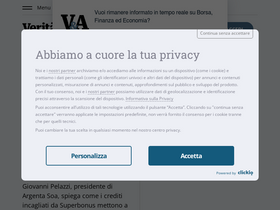 'veritaeaffari.it' screenshot
