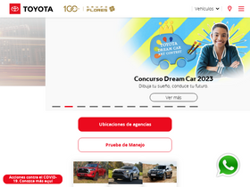 'toyotahonduras.com' screenshot