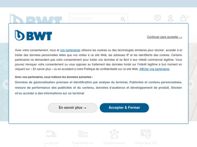 'bwt-shop.fr' screenshot