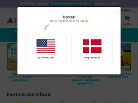 'hobbii.dk' screenshot