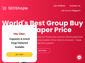 'seoshope.com' screenshot