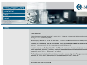 'edizionieuropee.it' screenshot