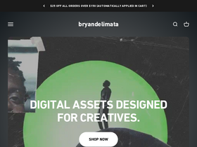 'bryandelimata.com' screenshot