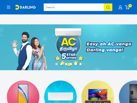 'darlingretail.com' screenshot