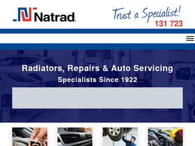 'natrad.com.au' screenshot