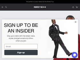 'perfecttux.com' screenshot