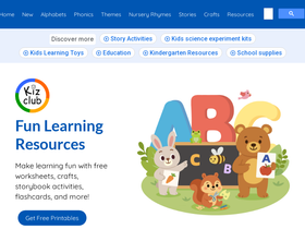 'kizclub.com' screenshot