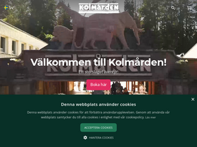 'kolmarden.com' screenshot