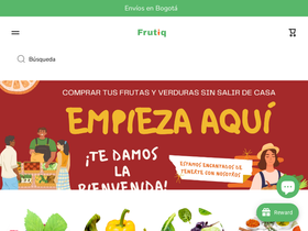 frutiq.com.co homepage screenshot