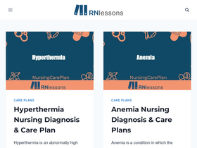 'rnlessons.com' screenshot