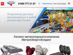 'metatorg.ru' screenshot