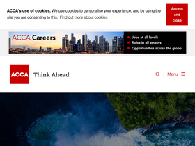 'accaglobal.com' screenshot