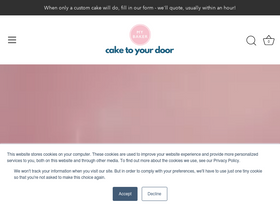 mybaker.co homepage screenshot