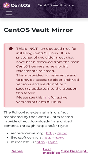 vault.centos.org