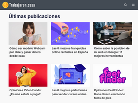 'trabajaren.casa' screenshot