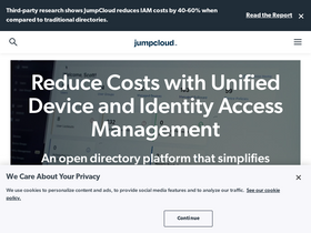 'jumpcloud.com' screenshot