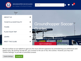 'groundhopperguides.com' screenshot