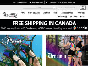 'shoefreaks.ca' screenshot