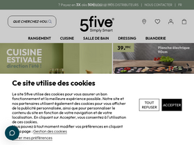 '5five.com' screenshot