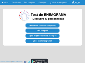 'testeneagrama.com' screenshot