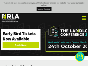 'nrla.org.uk' screenshot
