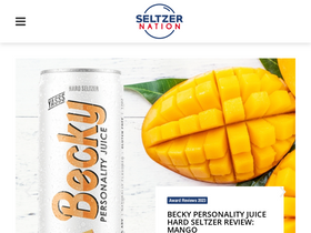 'seltzernation.com' screenshot