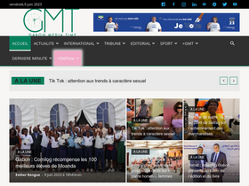 'gabonmediatime.com' screenshot