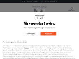 'jetzt.de' screenshot