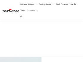 'theupdatebox.com' screenshot