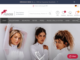 'fundis-reitsport.de' screenshot