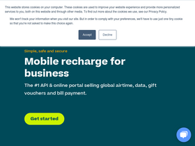 'dingconnect.com' screenshot