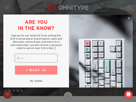 'omnitype.com' screenshot