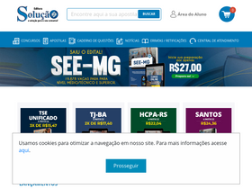 'editorasolucao.com.br' screenshot