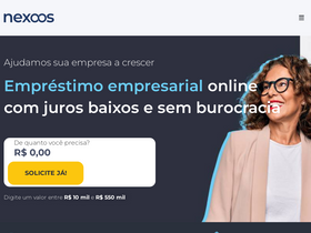 'nexoos.com.br' screenshot