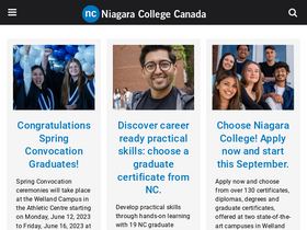 'niagaracollege.ca' screenshot