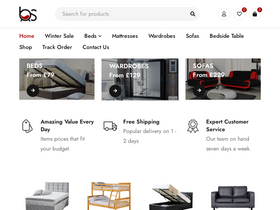 bedsnsofas.co.uk homepage screenshot