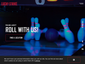'luckystrikeent.com' screenshot