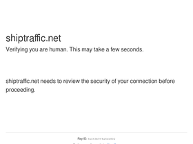'shiptraffic.net' screenshot
