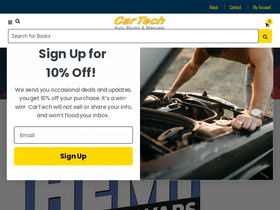 'cartechbooks.com' screenshot