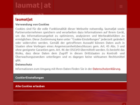 'laumat.at' screenshot