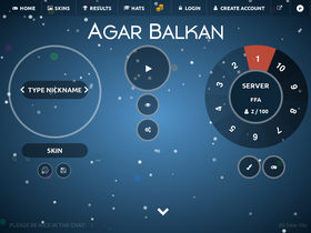 'agar.rs' screenshot
