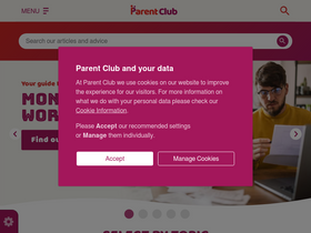 'parentclub.scot' screenshot