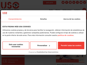 'uso.es' screenshot