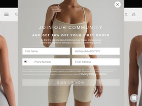 Myoutfitonline homepage screenshot