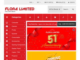 'floralimited.com' screenshot