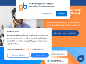 'gb-advisors.com' screenshot