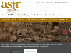 'adventistarchives.org' screenshot