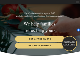 'seniorlifeinsurancecompany.com' screenshot